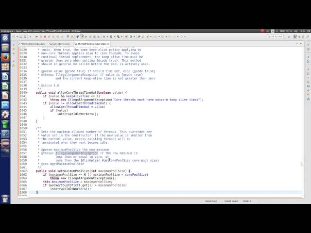 Ejercicio de Thread Pools