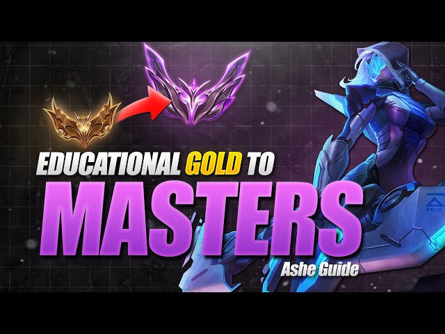 GOLD to MASTERS ASHE EDUCATIONAL GUIDE - The Kiting and Engage Carry!