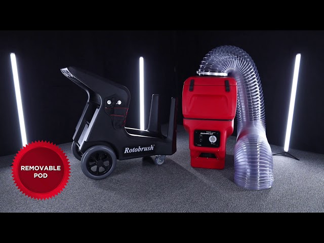 Rotobrush BlowBeast Negative Air Duct Cleaning Machine