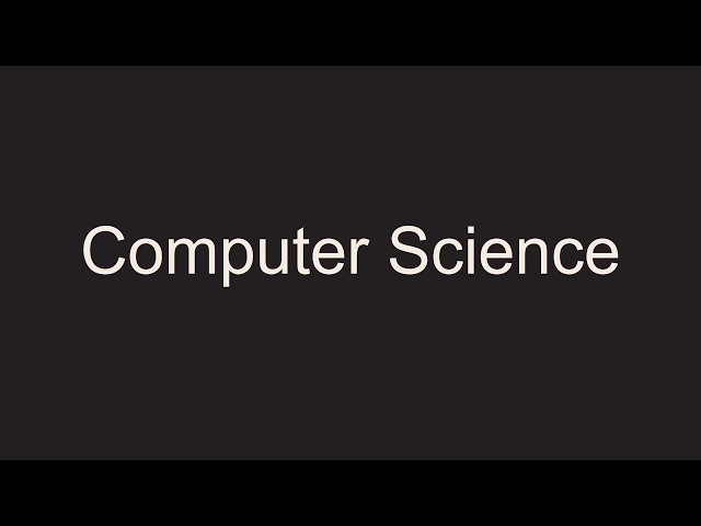 Computer Science — 100 English Sentences | Read Twice