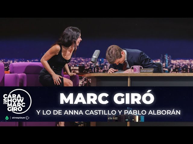 La reacción de Marc Giró al saber del beso entre Anna Castillo y Pablo Alborán - Cara al Show