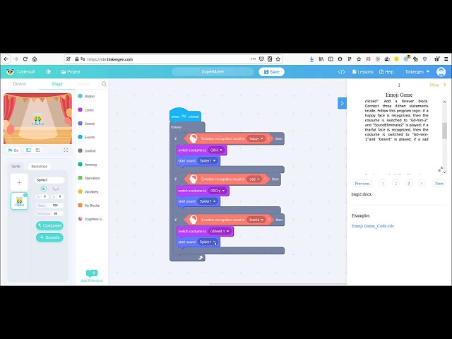 Codecraft 2.5 Make2Learn Integration