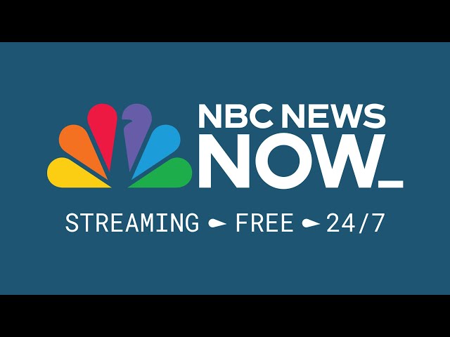 LIVE: NBC News NOW - Jan. 22