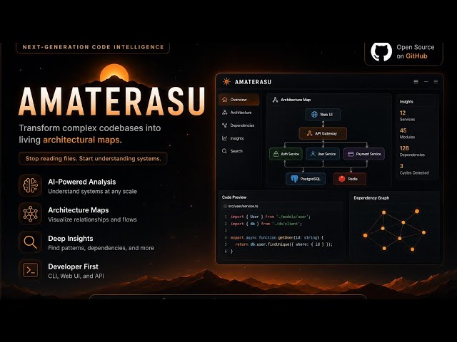 Amaterasu - Codebase Intelligence Engine