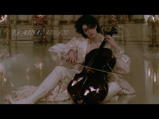 Ivory Nocturne | Dark Cello Beneath Crystal Lights