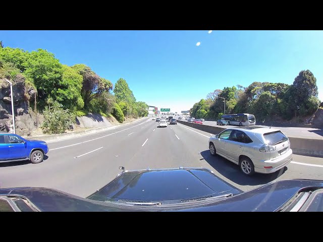 Auckland driving -  Ellerslie to Karekare 1 hour drive 360 degrees with amazing music