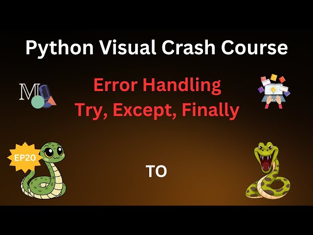 Error Handling in Python – Try, Except, Finally