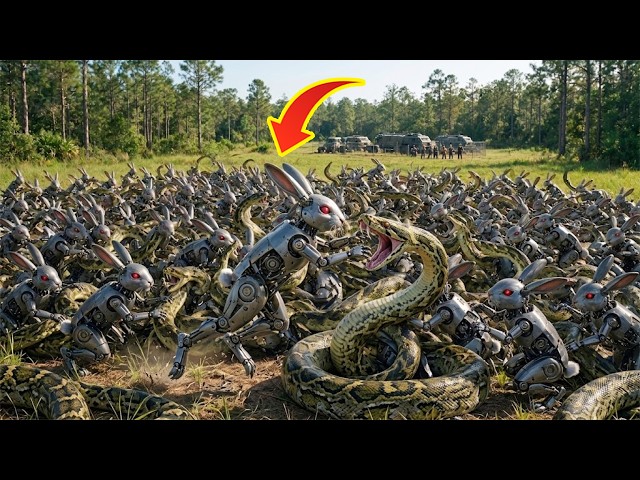 Florida Released 40 Robotic Rabbits to Kill Pythons — What Happened Next Is INSANE
