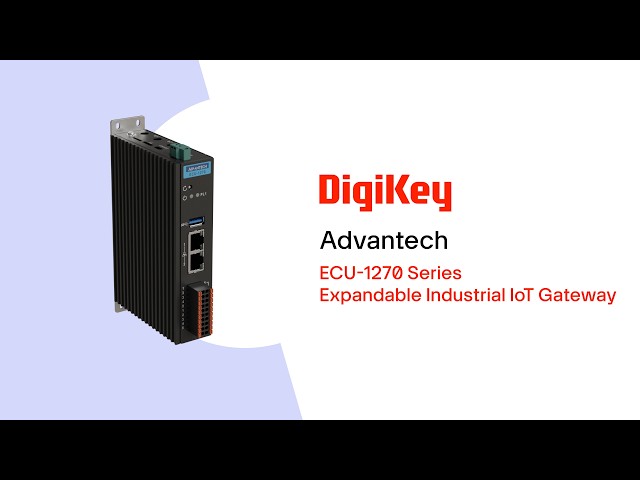 ECU-1270 Series Industrial IoT Gateway from Advantech PIO | DigiKey