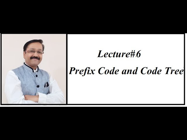 Prefix code and code tree
