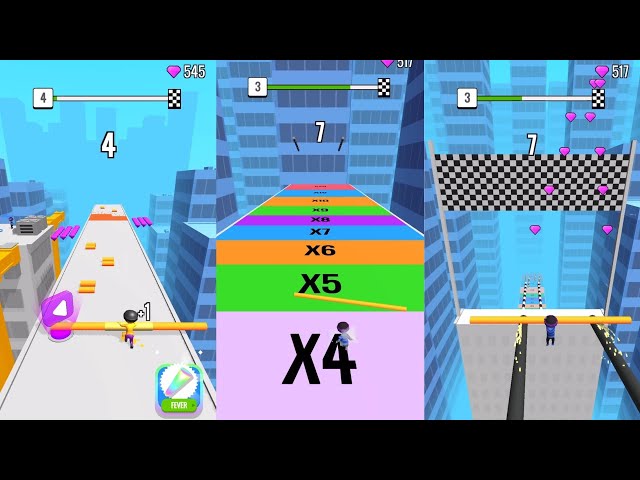 Roof Rails | Update Gameplay Walkthrough (iOS,Android) | Very Satisfying and Relaxing ASMR Gameplay