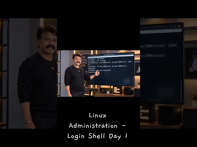 🐧 Linux Administration Day 1 | Terminal, Shell & User Basics | Tamil