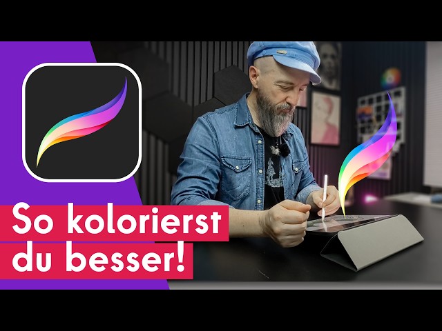 Coloring in Procreate like a pro made easy!