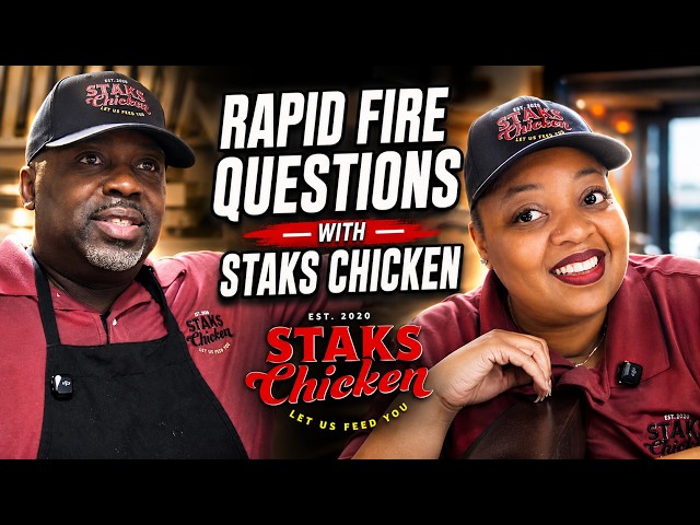 Rapid Fire questions with STAKS CHICKEN!