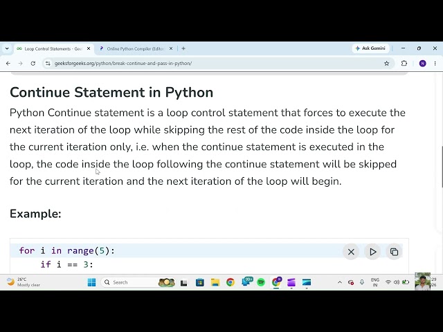 Python Full Course - Lec 11: Nested Loops & Loop Control