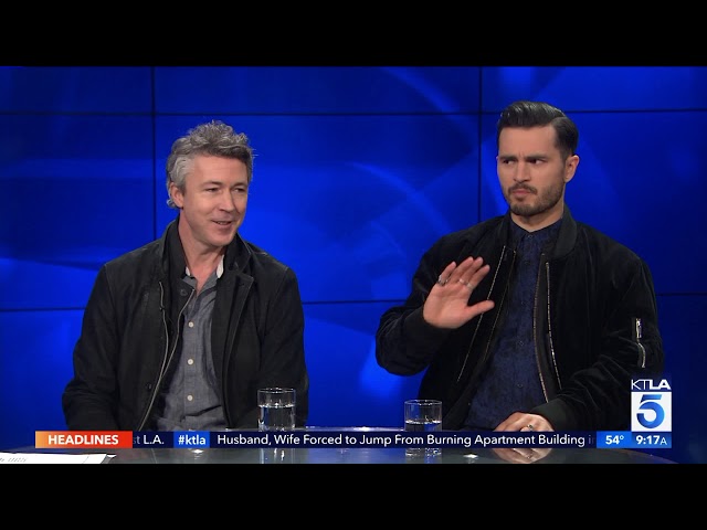 Aidan Gillen & Michael Malarkey on the UFO Phenomenon in New Show "Project Blue Book"