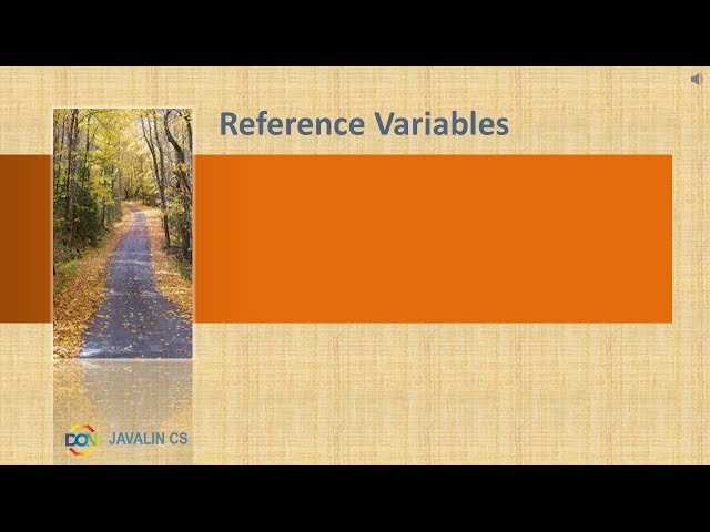 Java - Reference Variables