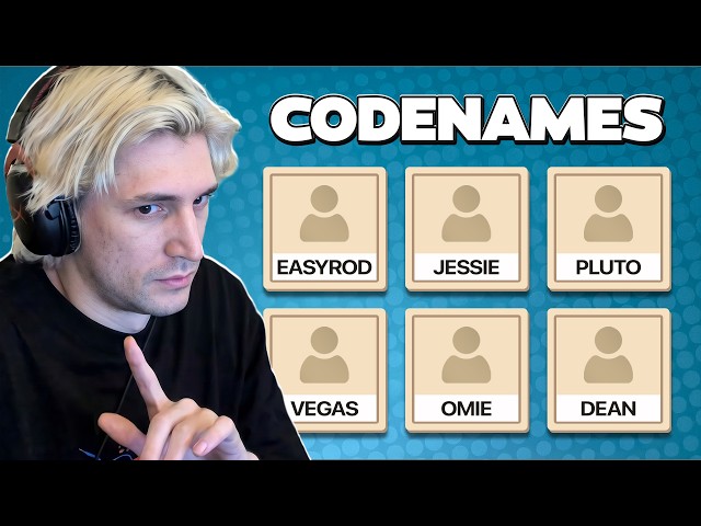 xQc’s Biggest CODENAMES Lobby Yet (PART 1)