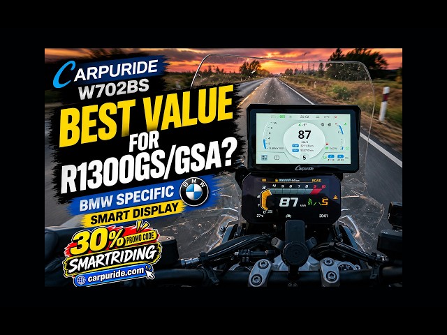 CARPURIDE W702BS SMART DISPLAY BEST FOR R1300GS/A?