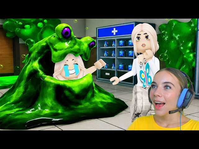 НЕ ЛЕЧИ ЭТОГО СЛАЙМ МОНСТРА В БОЛЬНИЦЕ С АНОМАЛИЯМИ в ROBLOX! С АЛЁНОЙ