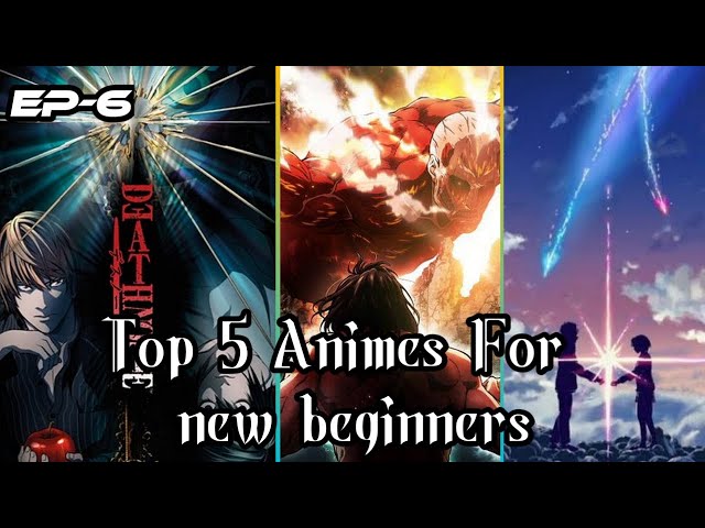 Top 5 Animes For New Beginners || ep-6 || Tech Hunter