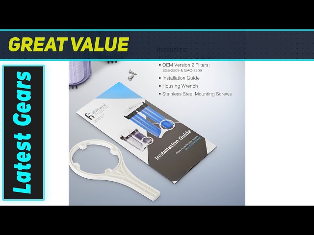 iFilters 2-Stage Whole House Filter System The Ultimate Water Upgrade?
