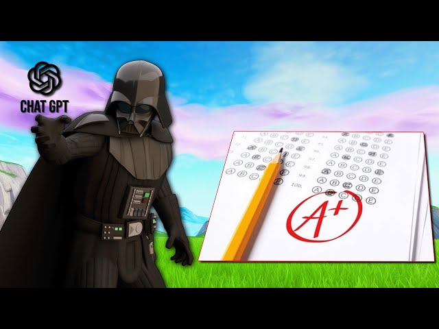 Darth Vader... doing my HOMEWORK?!