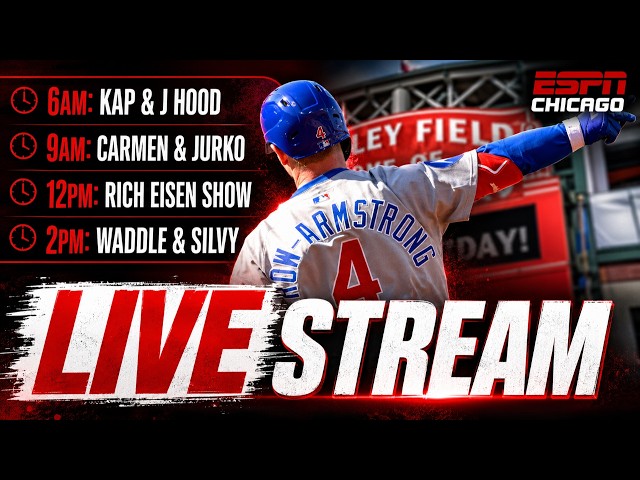 Monday 7/27 ESPN Chicago  LIVE!