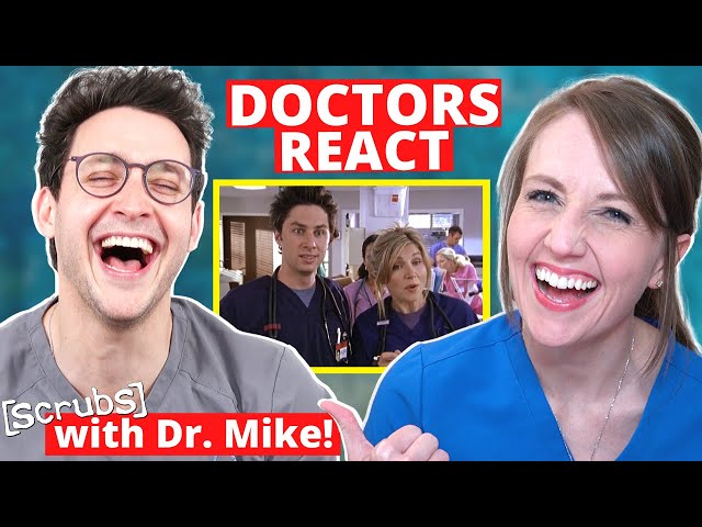 Ob/Gyn Reacts (feat. Doctor Mike!) | Scrubs "Gyno Girls