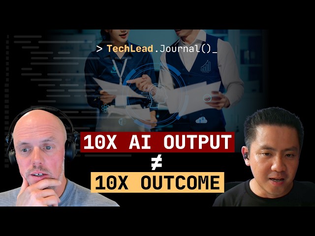 The AI Productivity Paradox: Why 10X Output Doesn't Mean 10X Business Outcome