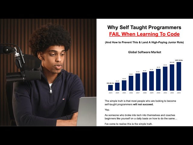 Why Self Taught Programmers Fail or Quit When Learning How To Code