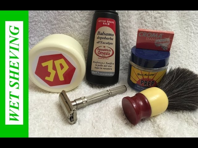 #Бритьё №18 - 3P, #Omega, #Prep, Croma #shaving