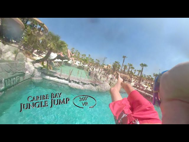 Caribe Bay Jungle Jump 360° VR POV Onride