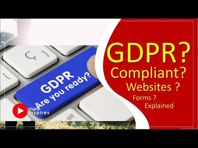 GDPR - What & Why Know these 8 best General Data Protection Regulation Check List - Digital Inspires