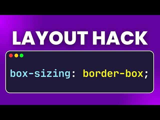 The CSS Line That Prevents 90% of Layout Bugs