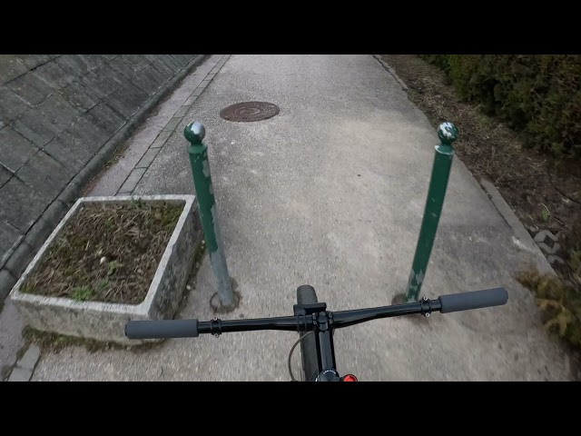 it was close :) no hands ride (4K)