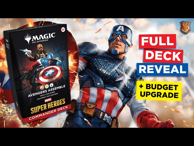 “Avengers Assemble” Full Deck Reveal + Upgrade | Marvel Super Heroes | The Command Zone 746 | MTG