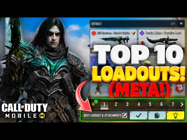 TOP 10 GUNS LOADOUT IN COD MOBILE SEASON 6 | TOP META GUNS OF SEASON 6
