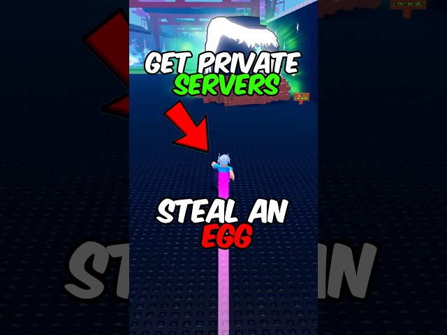 How To Get PRIVATE SERVERS In Steal An Egg Roblox