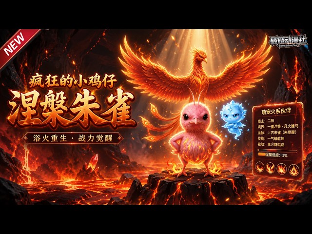 MULTISUB📢新番上线《疯狂的小鸡仔，涅槃朱雀》#最新漫剧 #漫剧合集 #一口气看完 #动漫 #anime #AI漫剧 #破晓动漫社