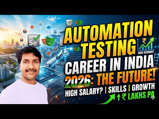 Automation Testing Career in India 2026