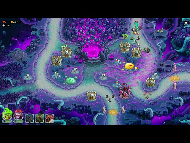 Kingdom Rush Alliance Impossible Hero Challenge - 14. Corruption Valley Heroic - Nyru