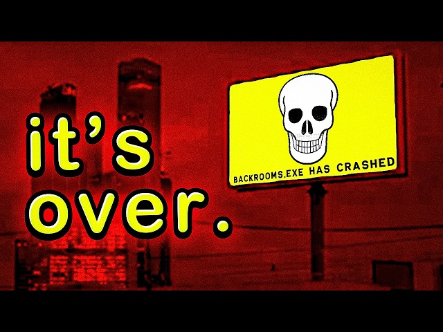 backrooms.exe has crashed... death is imminent.