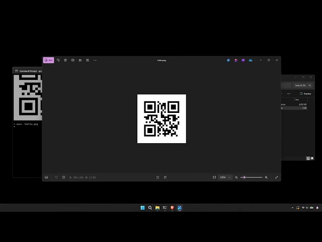 Delphi - Create/Read QR Codes from Terminal