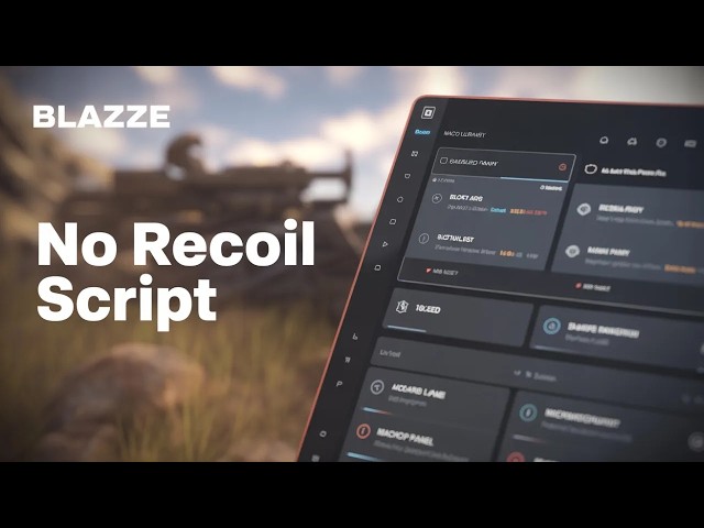 Using Blazze NO RECOIL in Rust