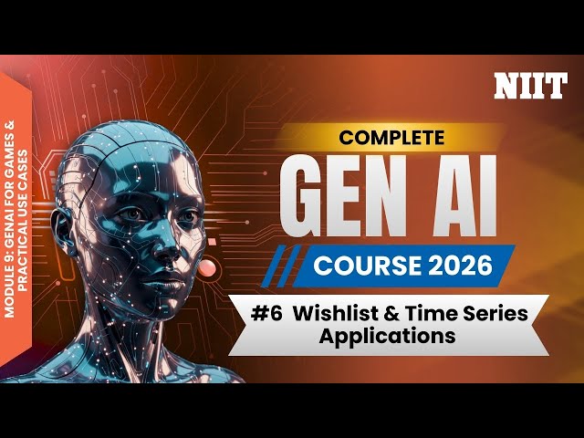 Wishlist & Time Series Application Using GitHub Copilot (React + Chakra UI) | NIIT GenAI Course M9S6