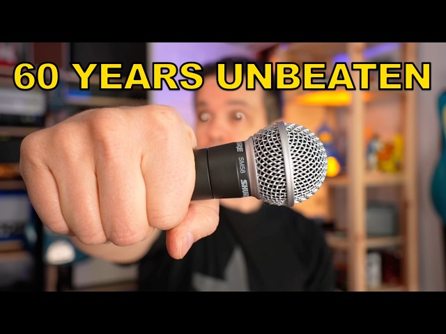 The Shure SM58 Has Been Unbeaten for 60 Years. Here's Why.