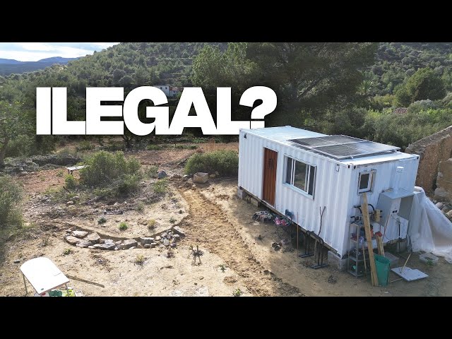 Is it legal to live on rural land? | Container house
