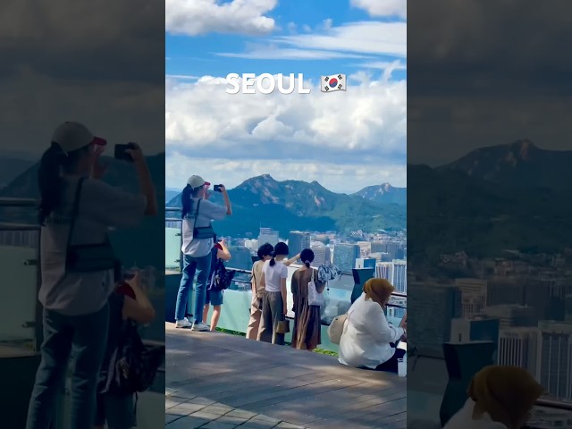 이거 실화냐? 구름이 CG 같던날 ’케데헌‘ 속 서울명소 남산에서… 🇰🇷 #케이팝데몬헌터스 #남산 #서울명소 #서울 #한국 #남산서울타워 #kdh #seoul #korea