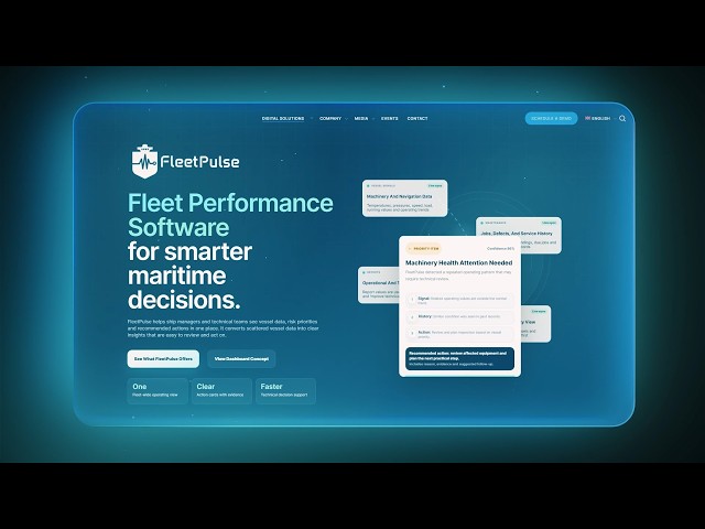 FleetPulse Explained | Smarter Fleet Performance Management for Ship Managers